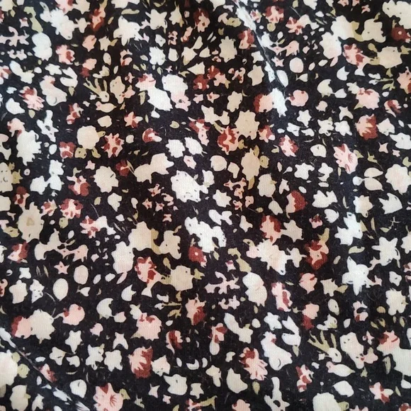 Bundle of 2 Cotton Knit T Shirts Size L Spring Summer Casual Floral Comfy Flowy - Picture 11 of 12